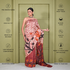 Hand Painted Silk Saree