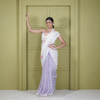 Cotton Linen Printed Saree